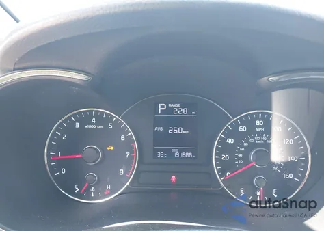 2017 Kia Forte Lx z USA, uszkodzony, nr VIN 3KPFK4A76HE020053